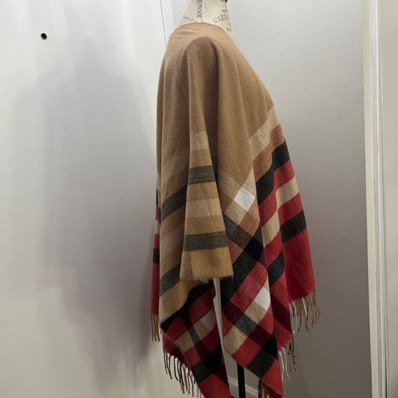 Women's Shawl Wraps Women Warm Poncho Cape Tassel Oversized Shawl Wraps for Fall - Picture 5 of 15